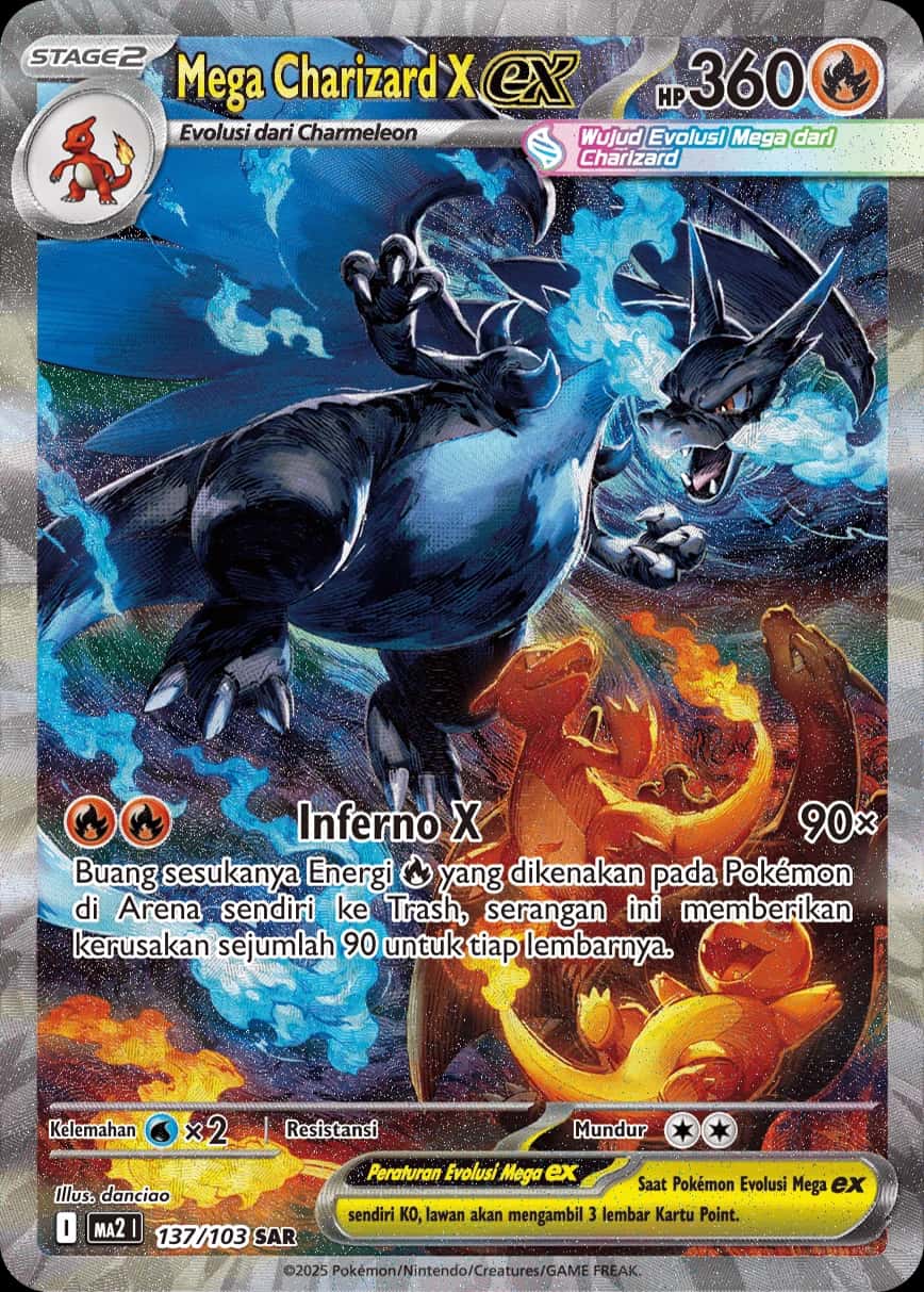 Mega Charizard X ex SAR