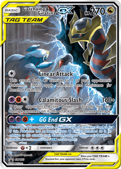 Garchomp Giratina GX SR AA