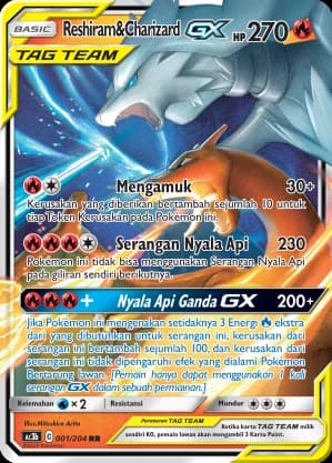 Reshiram Charizard GX RR