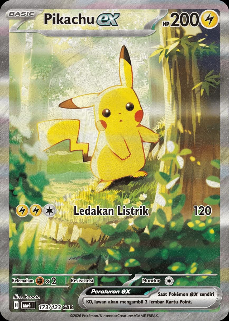 Pikachu ex SAR