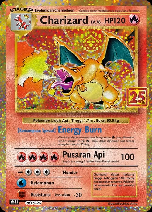 Charizard 25th