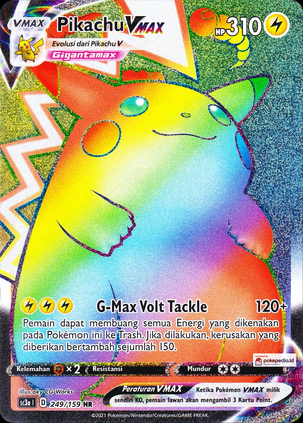 Pikachu Vmax HR