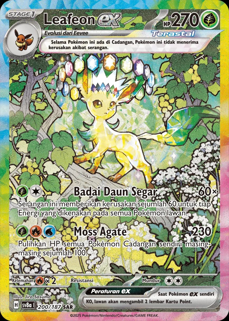 Leafeon ex SAR
