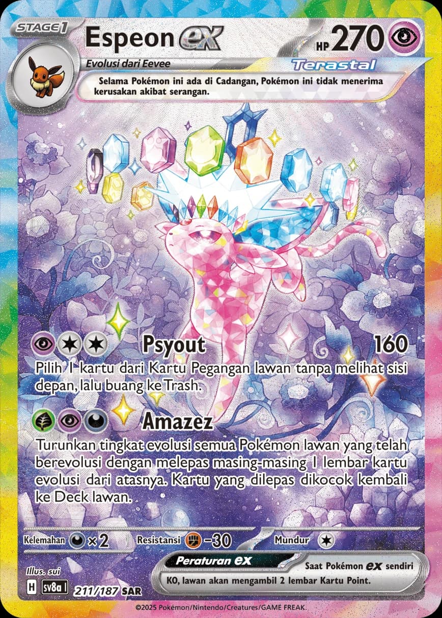 Espeon ex SAR