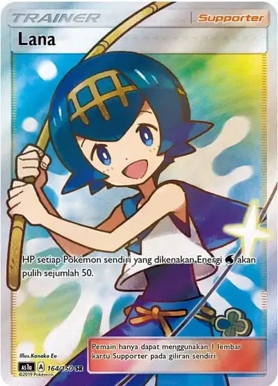 Lana SR — kartu Pokémon cetakan Indonesia