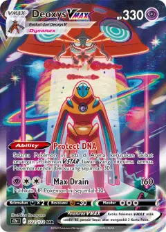 Deoxys Vmax SAR