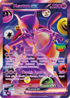 Mewtwo ex FUR 30th